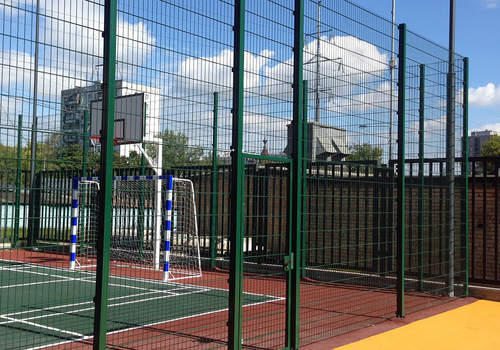 2Д забор для футбольной площадки в Елабуге